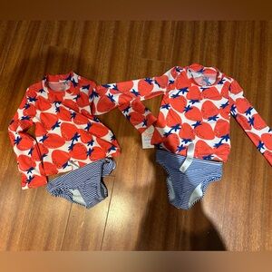 Carters two piece girls swim